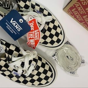 VANS Anaheim Factory Black/Checker - 4.0M/5.5W